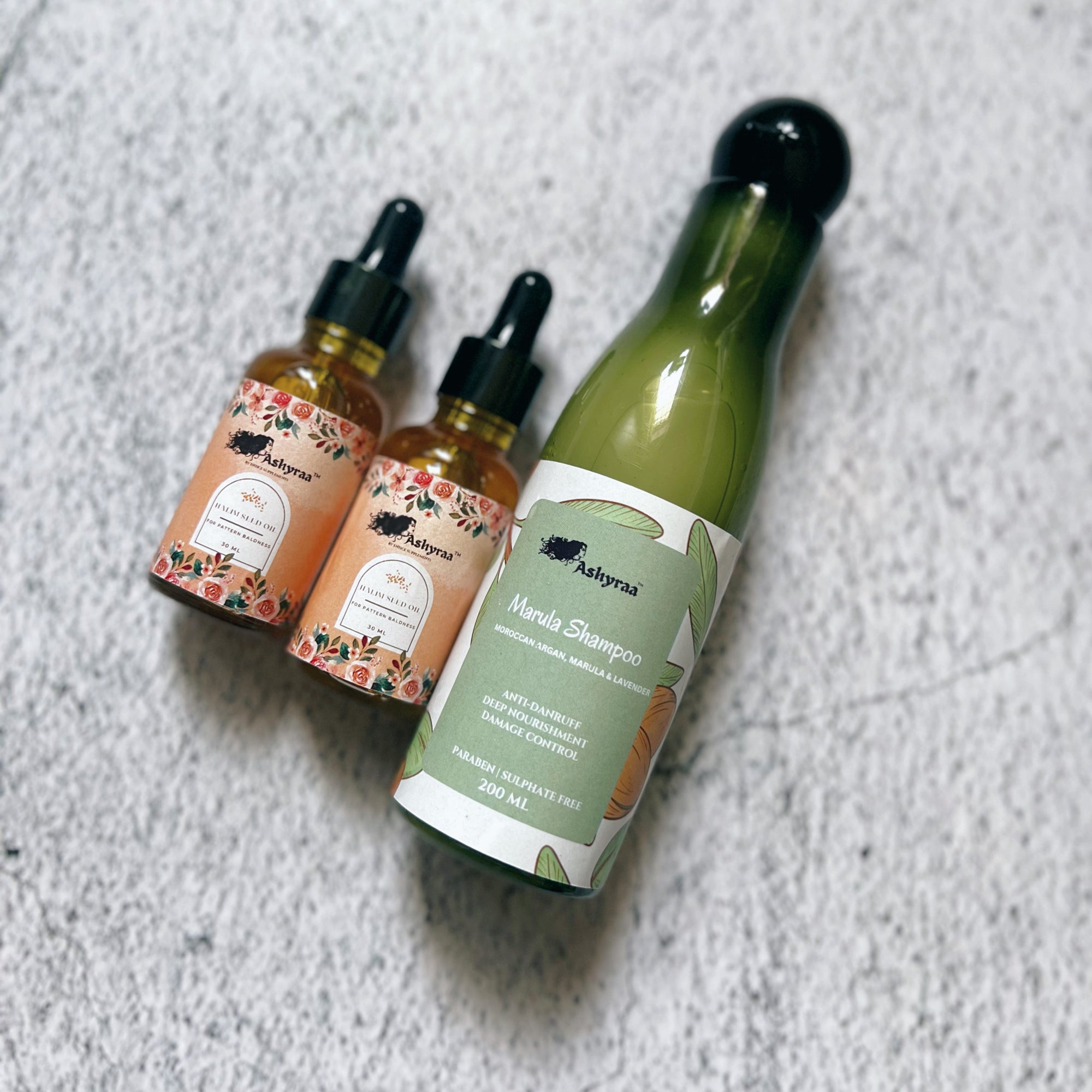 HALIM SEED OIL + MARULA SHAMPOO