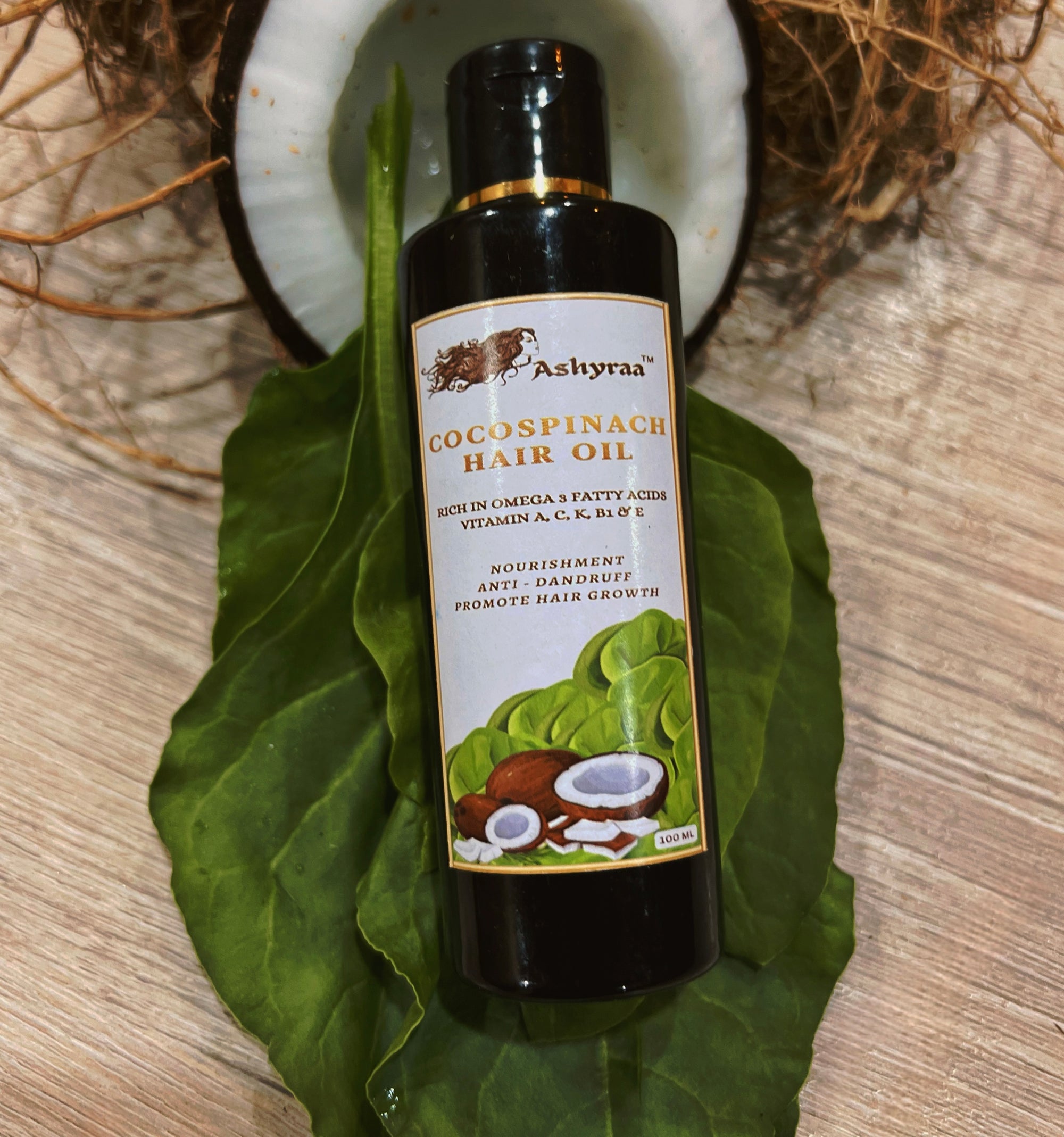 COCOSPINACH HAIR OIL