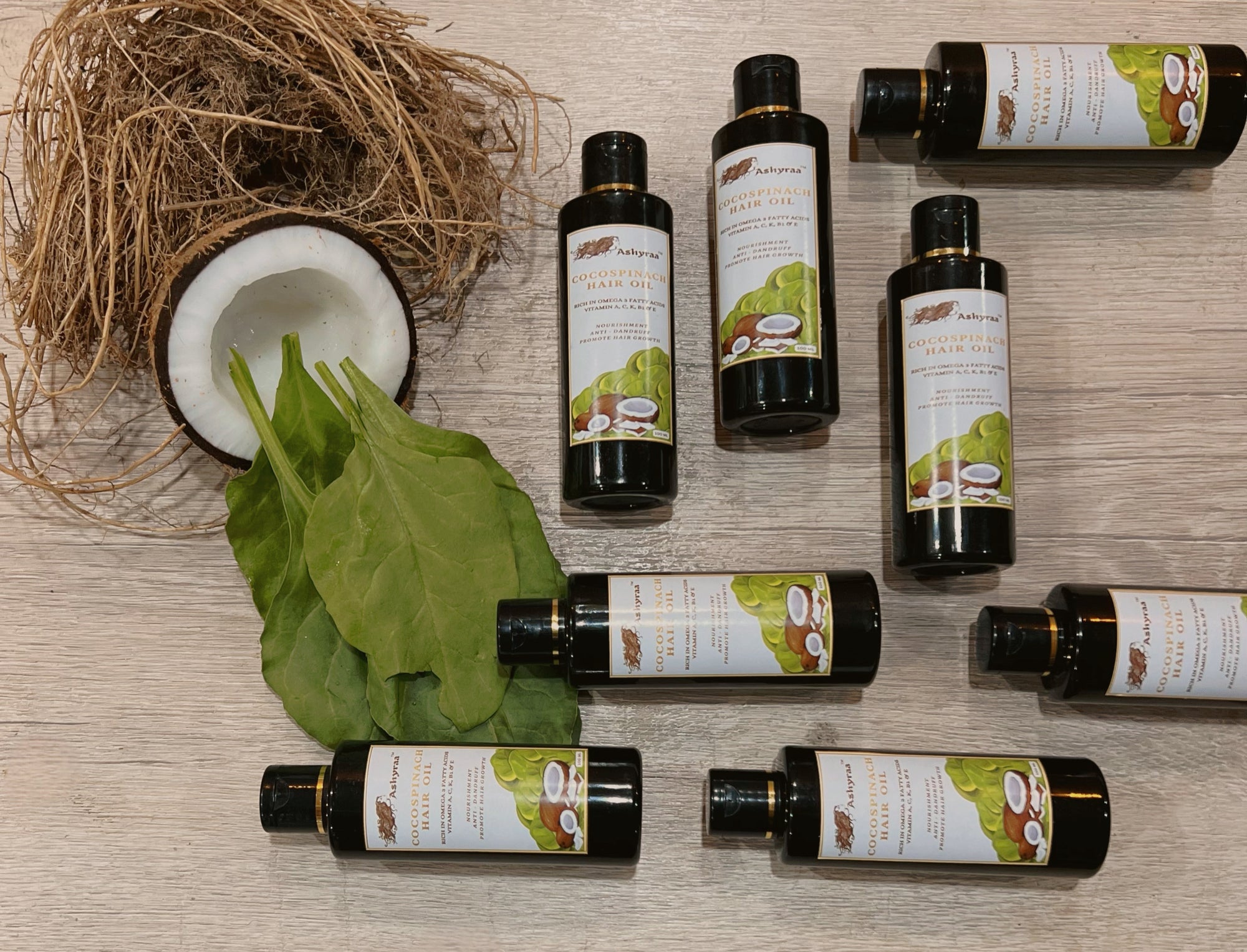 COCOSPINACH HAIR OIL